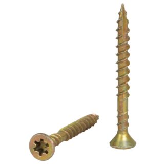 Senco 2023445 1.75 in. No.8 Wood Screw Yellow Zinc - Pack of 1000