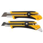 Olfa Premium 2-Piece 18mm and 25mm Heavy Duty Snap-Off Utility Knives