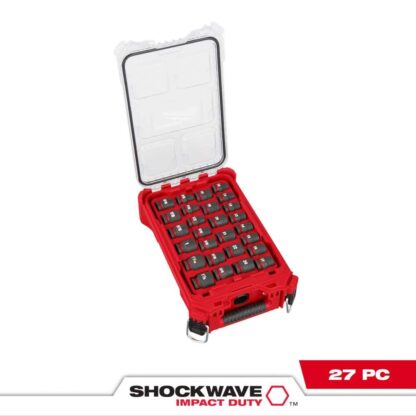 Milwaukee Shockwave™ Impact Duty™ Socket 1/2 Dr 27Pc Sae/mm Packout™ Set