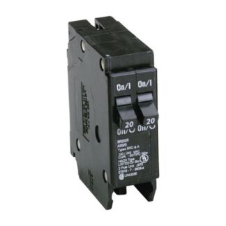 Eaton Corporation Br2020 Single Pole Tandem Circuit Breaker 120V 2-20-Amp