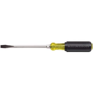 Klein Tools 602-6 Cushion Grip Slotted Screwdriver 5/16 X6