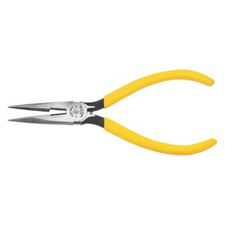 6 in. Needle Nose Side-Cutter Pliers with Spring