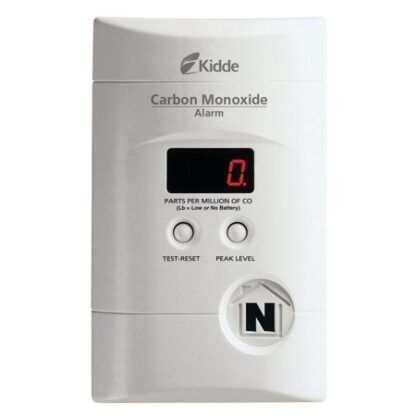 Kidde Nighthawk Plug-in AC/DC Carbon Monoxide Alarm Detector with Digital Display KN-COPP-3