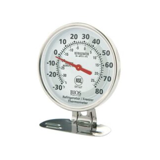 Thermor Refrigerator/Freezer Thermometer - 3" DT167