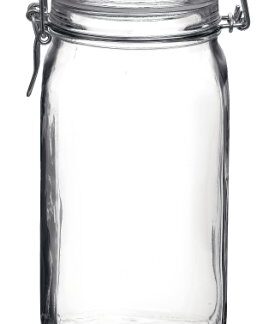 Bormioli Rocco Fido Clear Jar, 50.75 Oz.