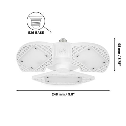 Luminus 400W Multi-Purpose LED Low Rise Shop Light PPL42