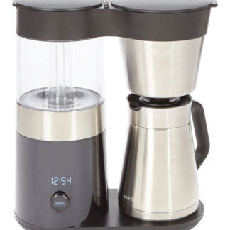 OXO 9-Cup Stainless Steel Drip Coffee Maker with Stainless Steel Carafe, Black and Stainless Steel