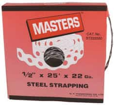 MASTERS 22 Gauge Nylon Strapping, 10-ft x 1/2-in