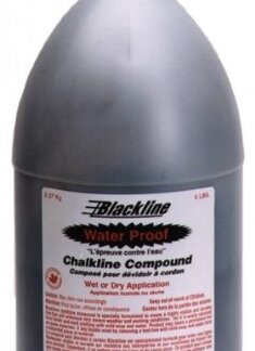 Blackline Mfg & Mkt Ltd BL54 5 Lbs Blackline Chalk, Black