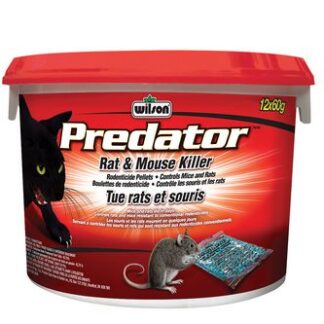 Wilson | 'predator" Rat and Mouse Killer Rodenticide Pellets - 900G