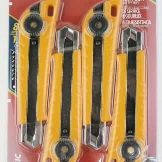 Snap-Off Blade Knife Heavy Duty Olfa L-1BB/CP4 18mm - PACK of FOUR(4)