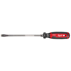 Milwaukee 8 in. 3/8 in. Slotted Screwdriver with Cushion Grip