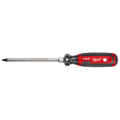 Milwaukee 6 in. #3 Square Screwdriver with Cushion Grip