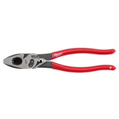 Milwaukee 9 in. Lineman's Pliers with Crimper / Bolt Cutter and Dipped Grip