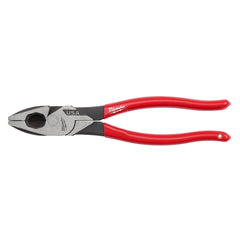 Milwaukee 9 in. Lineman's Pliers with Fish Tape Puller and Dipped Grip