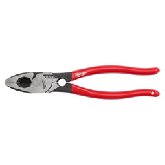 Milwaukee 9 in. Lineman's Pliers with Thread Cleaner / Fish Tape Puller and Dipped Grip