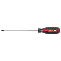 Milwaukee 6 in. 3/16 in. Cabinet Screwdriver with Cushion Grip