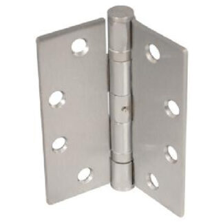 Taymor | Ball Bearing Hinges - Satin Chrome Finish - Non-Removable Pin - Set of 3