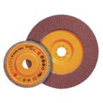 WALTER SURFACE TECHNOLOGIES ENDURO-FLEX 4.5 in. X 7/8 in. Arbor GR80 the Longest Life Flap Disc (10-Pack)