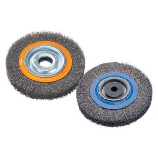 Wire Wheel Brush Crimped 8"x3/4"