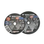 WALTER SURFACE TECHNOLOGIES ZIP 4 in. X 5/8 in. Arbor X 1/32 in. T1 GR a-60-ZIP Performance Cutting and Grinding (25-Pack)