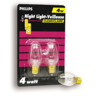 Philips 4W C7 Nightlight 2-Pack Soft White C7