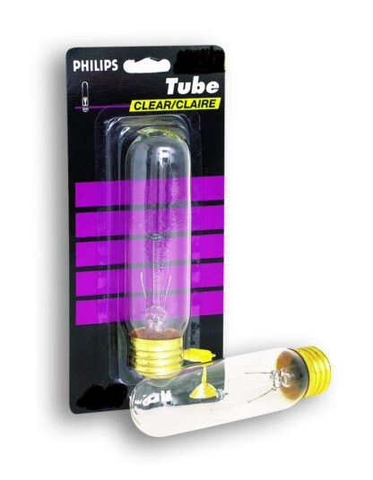 Philips 25W T10 Clear Light Bulb Soft White T10