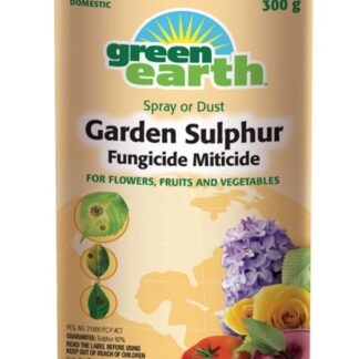 Green Earth | Domestic Garden Sulphur Fungicide-Miticide Spray or Dust - 300-G