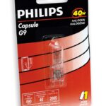 Philips 40W Halogen G9 120 Volt Soft White T4