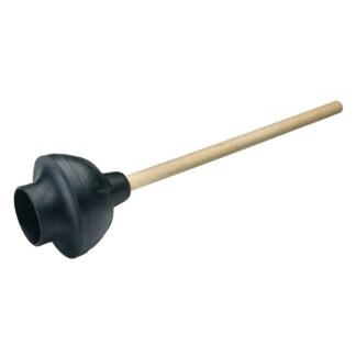 MOEN 5-inch Plastic Sink Plunger with 12-inch Handle