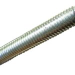 Precision | Threaded Cylindrical Rod - Zinc-Plated - Carbon Steel - 36-in L X 7/16-in Dia