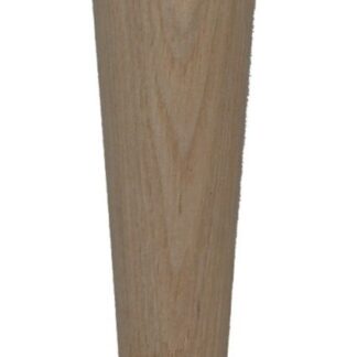 Hardwood Round Taper Leg Hardwood 1-1/2 in. X 1-1/2 in. X 6 in.