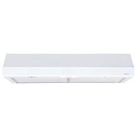 Broan Glacier 30-in Under Cabinet Range Hood White 300 CFM Maximum Fan Power BCS330WWC -