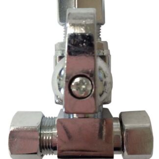 Compression Tee Valve 3/8 Inch X 3/8 Inch X 3/8 Inch