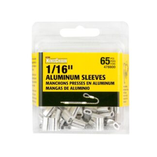 1/16 in. Aluminum Sleeves Bulk Pack