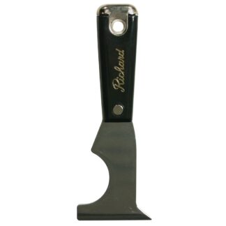 Richard | 6-in-1 Pro Series Paint Scraper - Black - 2 3/8-in W High-Carbon Steel Blade - Polypropylene Handle