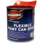 Dynamic | Flexible Paint Spout - Plastic - Red - 1.7 Lbs