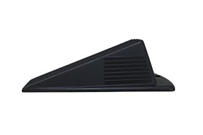 Shepherd Hardware 3762E Heavy Duty Jumbo Hard Plastic Door Wedge, 1-Pack, Black