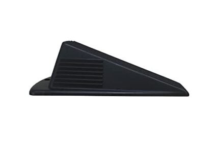 Shepherd Hardware 3762E Heavy Duty Jumbo Hard Plastic Door Wedge, 1-Pack, Black