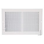 Imperial Manufacturing Group RG0305 14 X 6 in. Sidewall & Ceiling 2-Way Register White