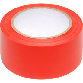 INCOM Safety Tape 6 Mil Thick 2 W X 108 L Solid Red 1 Roll