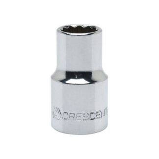 Apex Tool Group CDS84N 24 Mm 0.5 in. Drive 12 Point Nickel Chrome Metric Socket