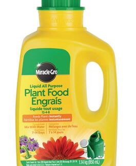 Miracle-Gro Liquid All Purpose Plant Food 12-4-8 950Ml Yellow