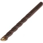 Vulcan Masonry Drill Bit 3/4 in Dia X 6 in L Wide Spiral Flutes Straight Shank Nickel Chrome Plated