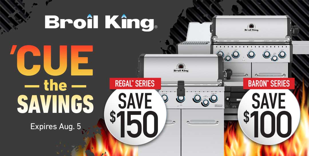 Broil King Regal and Baron series barbecue sale