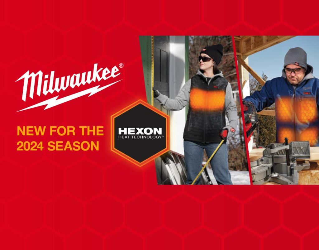 Milwaukee Heated Gear with Hexon Technology