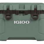 Igloo Trailmate Series 0050220 Cool Box, 50 qt Cooler, Polyethylene/Polypropylene, SpruceObsidian Gray