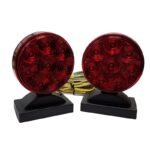 PM V955 Tow Light, LED Lamp, Red Light, Red Housing