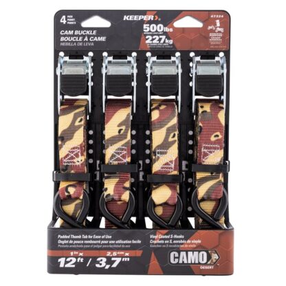 CAMBCKL TD STRAP CAMO 1INX12FT