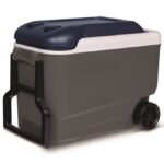 Igloo 0034226 Roller Cooler, 40 qt Cooler, Polyurethane, Gray